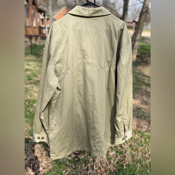 FM Allen Canvas Safari Coat Jacket, XXL,  HIGH QUALITY & RARE! - Picture 3 of 10